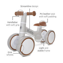 Lorelli Balance Bike Buddy  Art.10410100001 Beige  Children's scooter with a metal frame