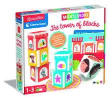 CLEMENTONI Montessori kubiku tornis, 50934