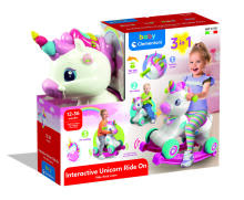 CLEMENTONI BABY interactive unicorn ride on, 17883