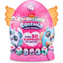 RAINBOCORNS egzzania plīša rotaļlieta ar piederumiem Fairy Mania, 1 sērija, sortiments, 92106
