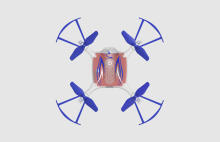 REVOLT RC triku drons Night Hawk Mini, X20T