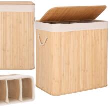 Bambusa veļas grozs Springos HA0154 150L