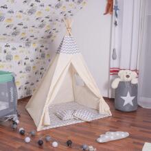 Tipi telts Springos TIP03 pelēka