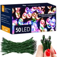 Springos LED lampas ar baterijām 50  LED CL4107
