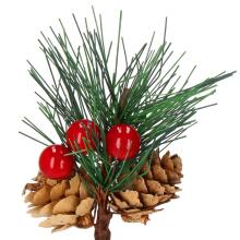 CA0807 CHRISTMAS ORNAMENT "POINSETTIA" 16 CM