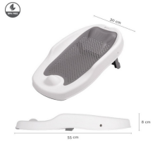 Nordbaby Bathtub Seat  Art.213841 Grey Bērnu vannas paliktnis