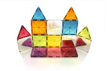 MAGNA-TILES Магнитный конструктор блестящий, 15 деталей