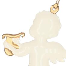 Christmas tree decorations Springos CA0757 7cm metal angels set of 3