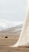 La bebe™ Merinos New Zeland  Art.214002 Merino wool blanket 90x130cm