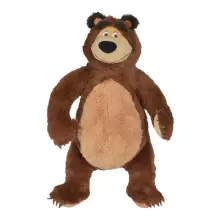Masha and Bear  Toys  Art.214073 Augstvērtīga mīksta plīša rotaļlieta Lācis 24cm
