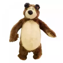 Masha and Bear  Toys  Art.214073 Augstvērtīga mīksta plīša rotaļlieta Lācis 24cm