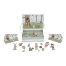 Little Dutch Magnetic Playboard Forest Friends Art.7253 Koka magnētiska tafēle