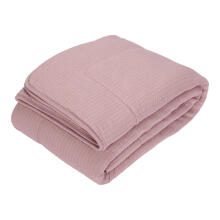 Little Dutch Cot Blanket Art.TE11072007 Pure Mauve Dabīgas kokvilnas plediņš/sega bērniem, 110x140cm
