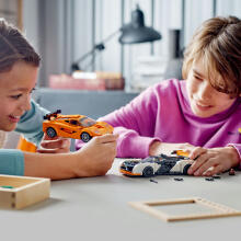 76918 LEGO® Speed Champions McLaren Solus GT un McLaren F1 LM