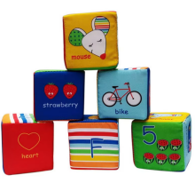 Cube Soft Toys Art.214577 Mīkstie klucīši,1 gab