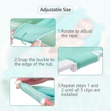 Kidsworld Baby Bath Insert Art.214705 Mint Складная детская ванночка