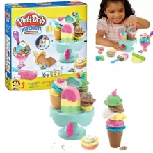 Hasbro PlayDoh Art.214709 Plastilīns Saldējuma Fabrika