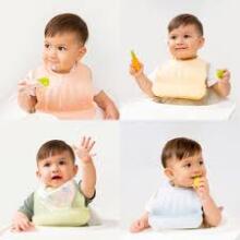 Lollipop Silicone Bib Art.CABU-BIB01ZZCG01 Blueberry/Apple Green