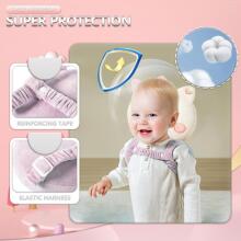 Baby Headguard Backpack Cat Art.217756 Рюкзак-наголовник для младенцев, регулируемый, для детей от 5 до 24 месяцев