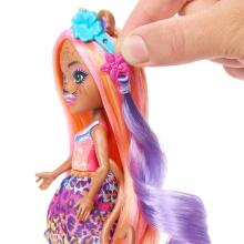 Enchantimals® juuksenukk - leopard