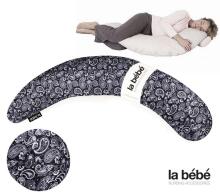 La Bebe™ Moon Maternity Pillow Art.22070 Oriental spilvens grūtniecēm ar sintepona pildījums (īpaši mīksts un kluss pildījums)195cm