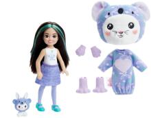 Barbie Chelsea Cutie Reveal jänku koaalakostüümis