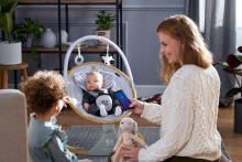 KinderKraft Lumi  Art.221504  Grey Rocking Chair