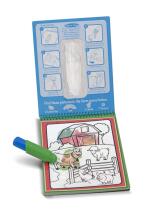 Melissa&Doug Water Wow Art.15376  Krāsojāmās lapas