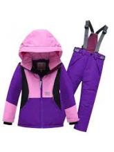 Sky Kids Winter Set Art.9316 Purple Silts ziemas termo komplekts jaka+bikses