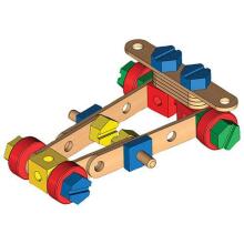 Melissa&Doug Construction Set Art.15151  Koka konstruktors
