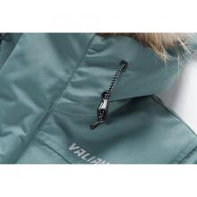 Sky Kids Winter Coat Art.9443 Blue Тёплая зимняя термо куртка с натуральным мехом