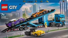 Lego® City Art.60408 Autopārvadātājs ar sporta automobilis