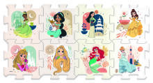 TREFL DISNEY PRINCESS Grīdas puzle