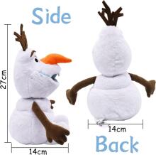 Frozen Toys  Art.222075 Augstvērtīga mīksta plīša rotaļlieta Sniegavīrs,27cm