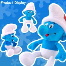 Smurfs Toys  Art.222076 Высококачественная мягкая, плюшевая  игрушка Смурфик,35см