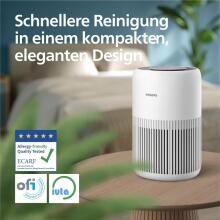 Philips Air Purifier 900 Series Art.222161  Air Purifier , HEPA NanoProtect + Activated Carbon Filter, CADR 250 m³/h for 65 m² Allergy Sufferers