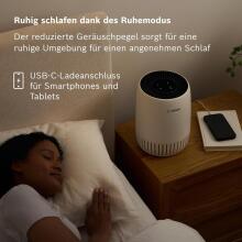 Bosch Air 500 Air Purifier Art.222200 Air Purifier - For Rooms up to 20 m² - Efficiently Removes Pollutants - With 2-in-1 Air Filter