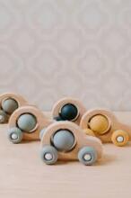 Baby Only Urban Green Art.BO-860.853.125.50 Деревянная игрушка с погремушкой,6 мес.+