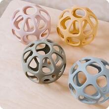 Baby Only Silicone Ball Art.BO-860.862.007.50 Old Pink silikona zobgrauznis bumba, 0+,