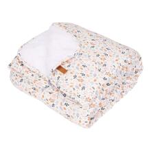 Little Dutch Cot Blanket Art.TE11020250 Spring Flowers Dabīgas kokvilnas plediņš/sega bērniem, 110x140cm