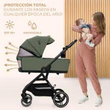 KinderKraft Yoxi 2 in1 Art.KSYOXI00BLK2000 Pure Black Universālie rati 2 in1