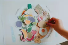 Tutufamily  Art.223060  Рабочие листы для печати Здоровая еда