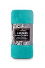 Carbotex Blanket Art.FLEECE201012 Turquoise  Silts pleds/sega 150x200cm