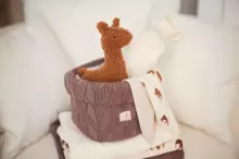 La bebe™ Table Basket  Art.580-001-66036 Chestnut  Rotaļlietu  grozs