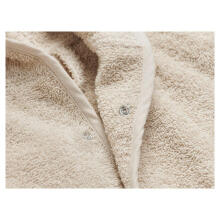 Jollein Bathrobe Art.060-809-00093 Nougat Bērnu mīksts frotē halāts ar kapuci