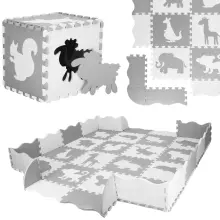 Детский коврик из пенопласта - Puzle Springos FM0013 150 X 150 см