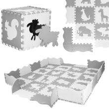 Детский коврик из пенопласта - Puzle Springos FM0013 150 X 150 см