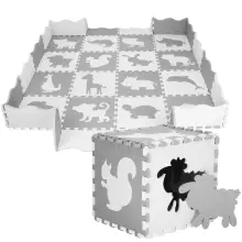 Детский коврик из пенопласта - Puzle Springos FM0013 150 X 150 см