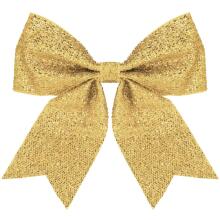 Christmas bow for the tree Springos CA 1297 30 cm gold