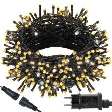 Eлочные огни Springos CL0544  500 светодиодов теплый белый + холодный белый вспышка 27,5 м освещение IP44